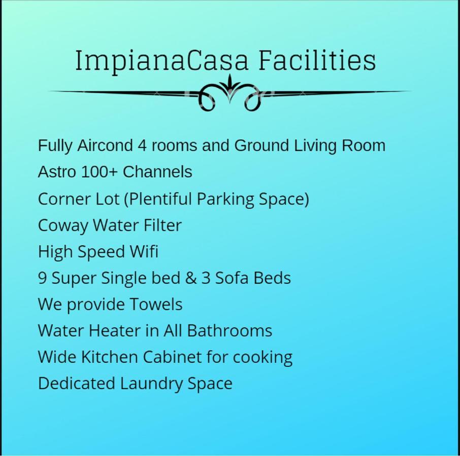 Impianacasa Kluang Homestay Εξωτερικό φωτογραφία